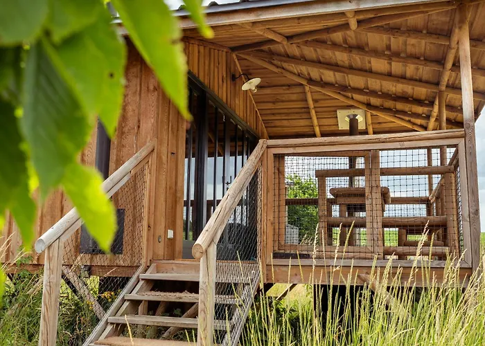 Lodge Ecau - Insolite à 30km De Pairi Daiza *