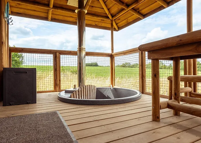 Lodge Ecau - Insolite à 30km De Pairi Daiza *